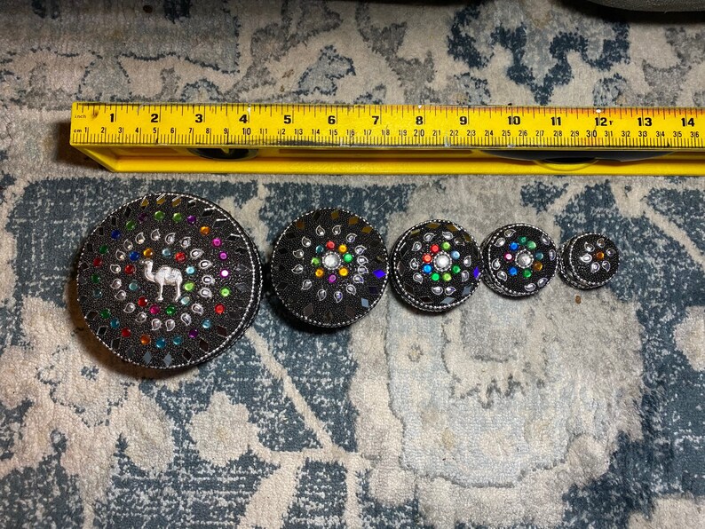 Handmade Authentic Moroccan Nesting Jewelry Boxes From Marrakech