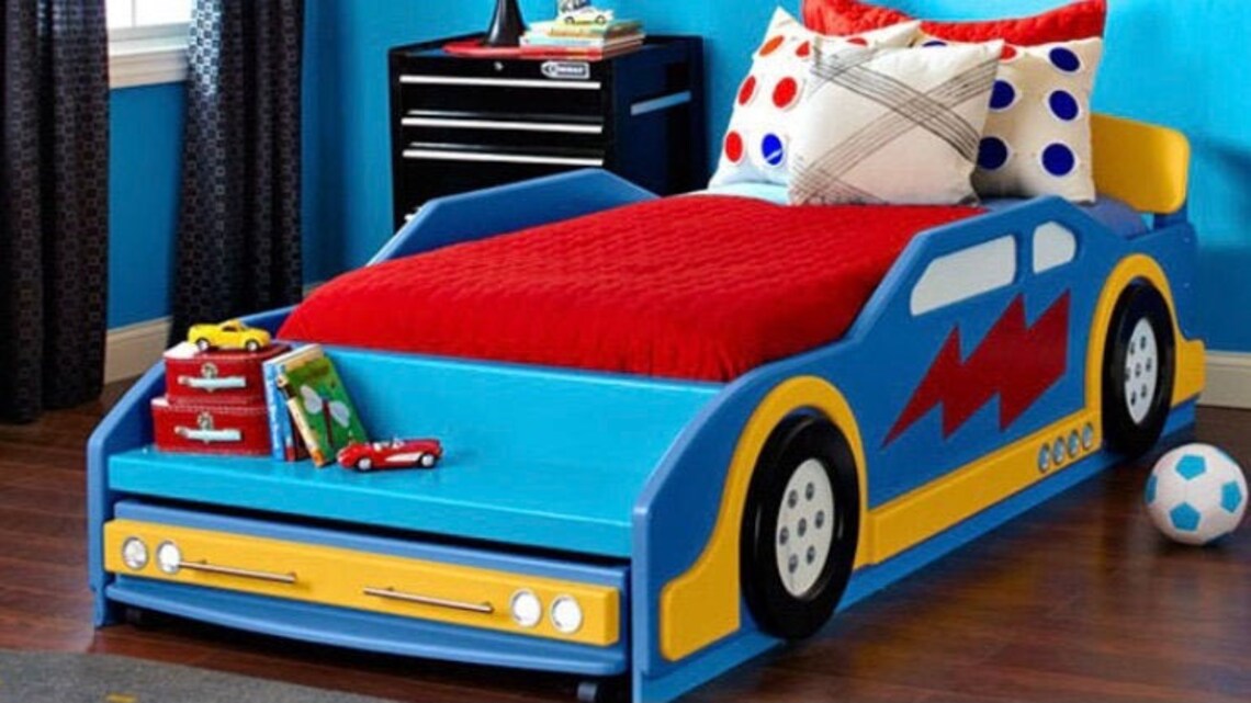 Racing Car Bed Plans Pdf Etsy