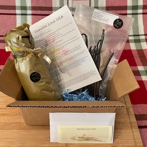 Vanilla Extract Infusion Kit! GREAT GIFT IDEA! Everything you need, except...