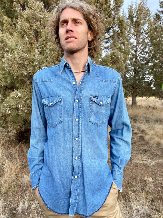 1970’s Authentic Wrangler Snap Up