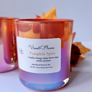 12 oz. Pumpkin Spice Candle | Handmade