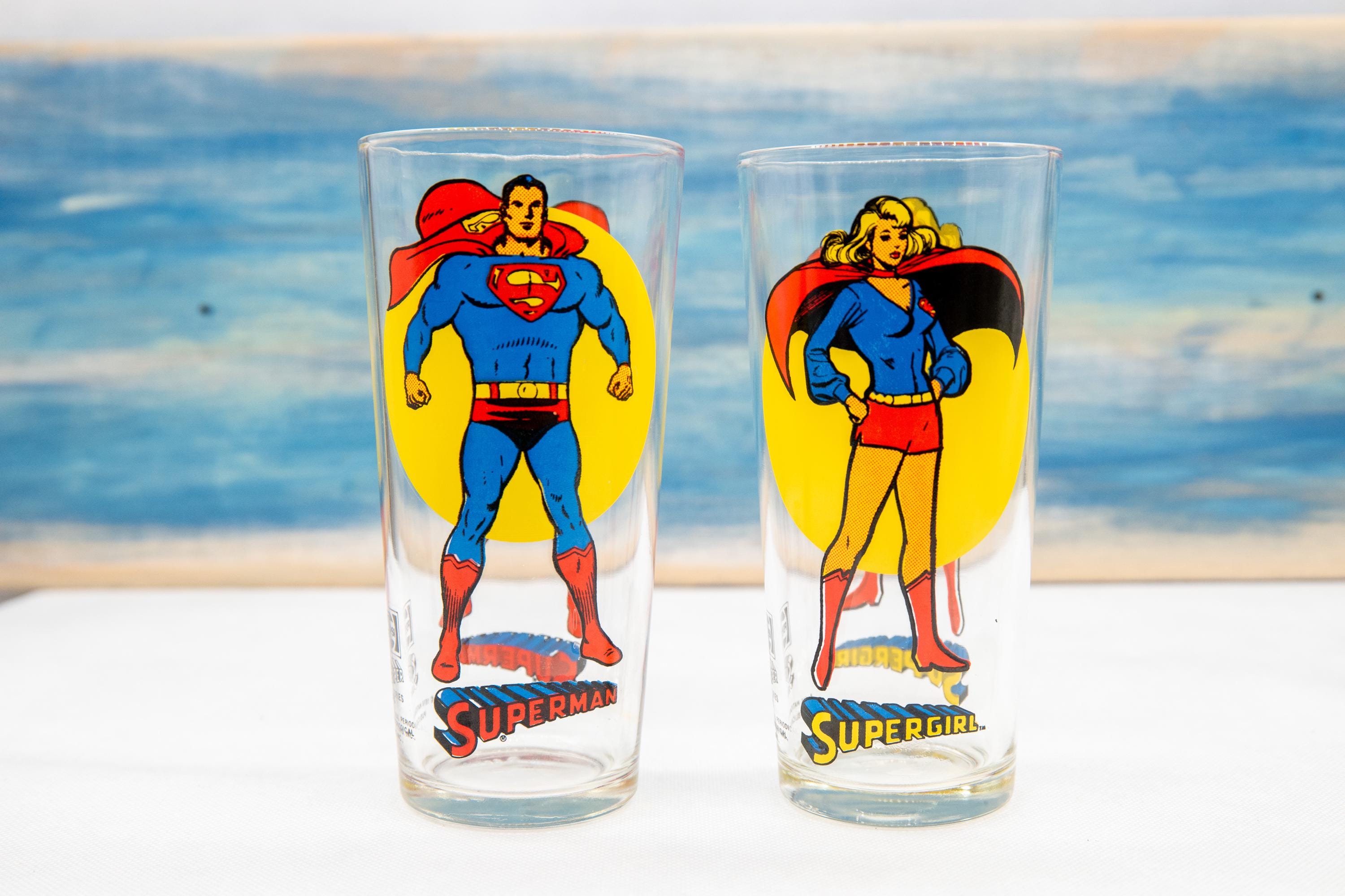 Vintage 1976 Pepsi Super Series DC Comics Superhero Drinking Vintage 1976 Pepsi Super Series DC Comics Superhero Drinking