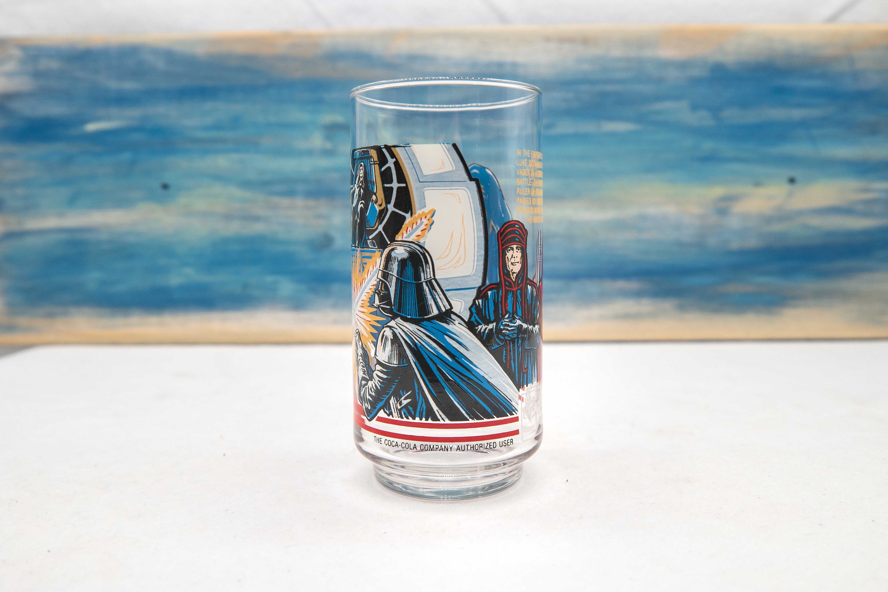 Vintage 1983 Burger King Star Wars 'return of the Jedi' Glasses