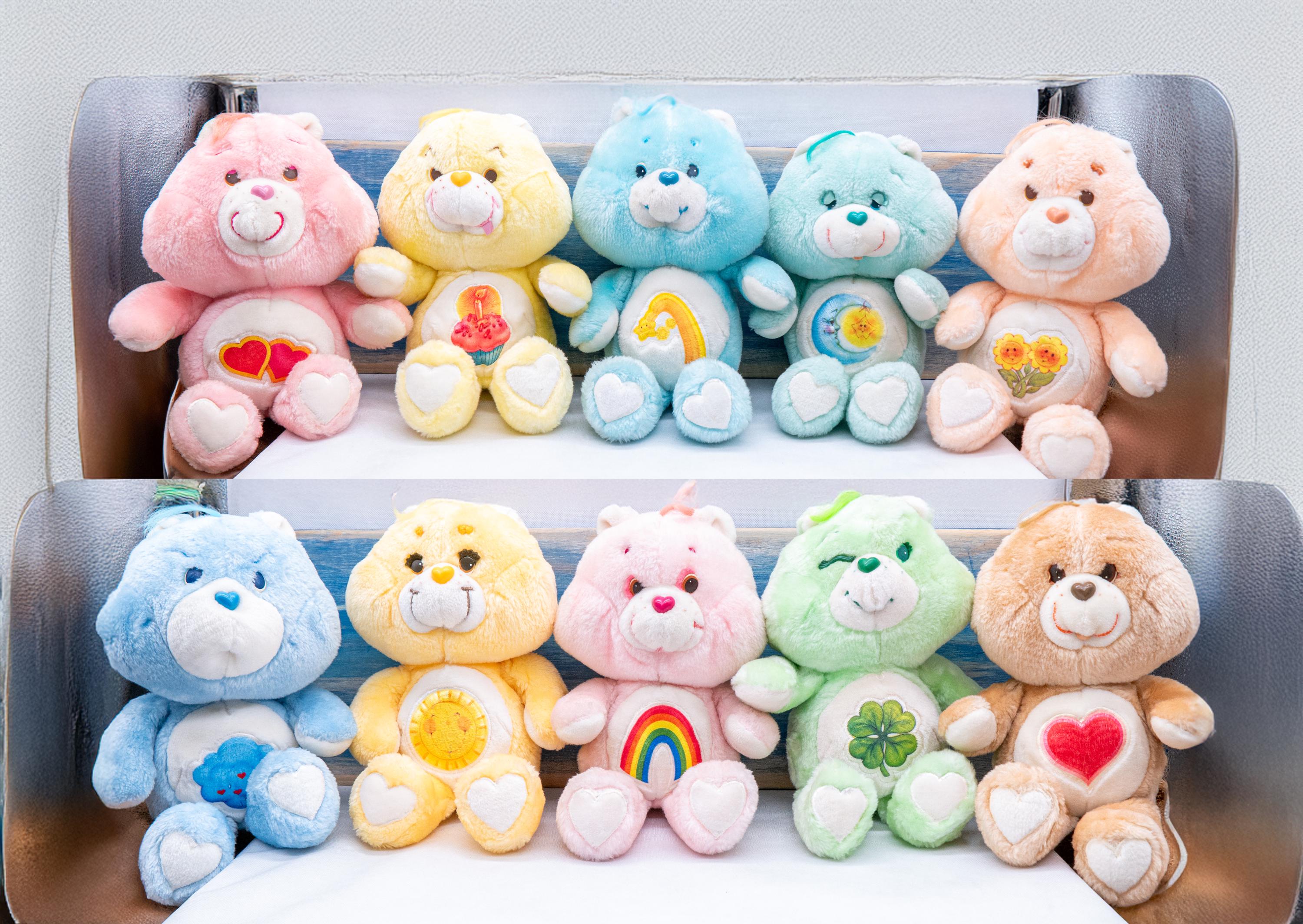 Vintage 1983 Care Bear™ Plush Animals by Kenner®, Original Ten Bear  Collection, Year 1 - Etsy, image size:3000x2128