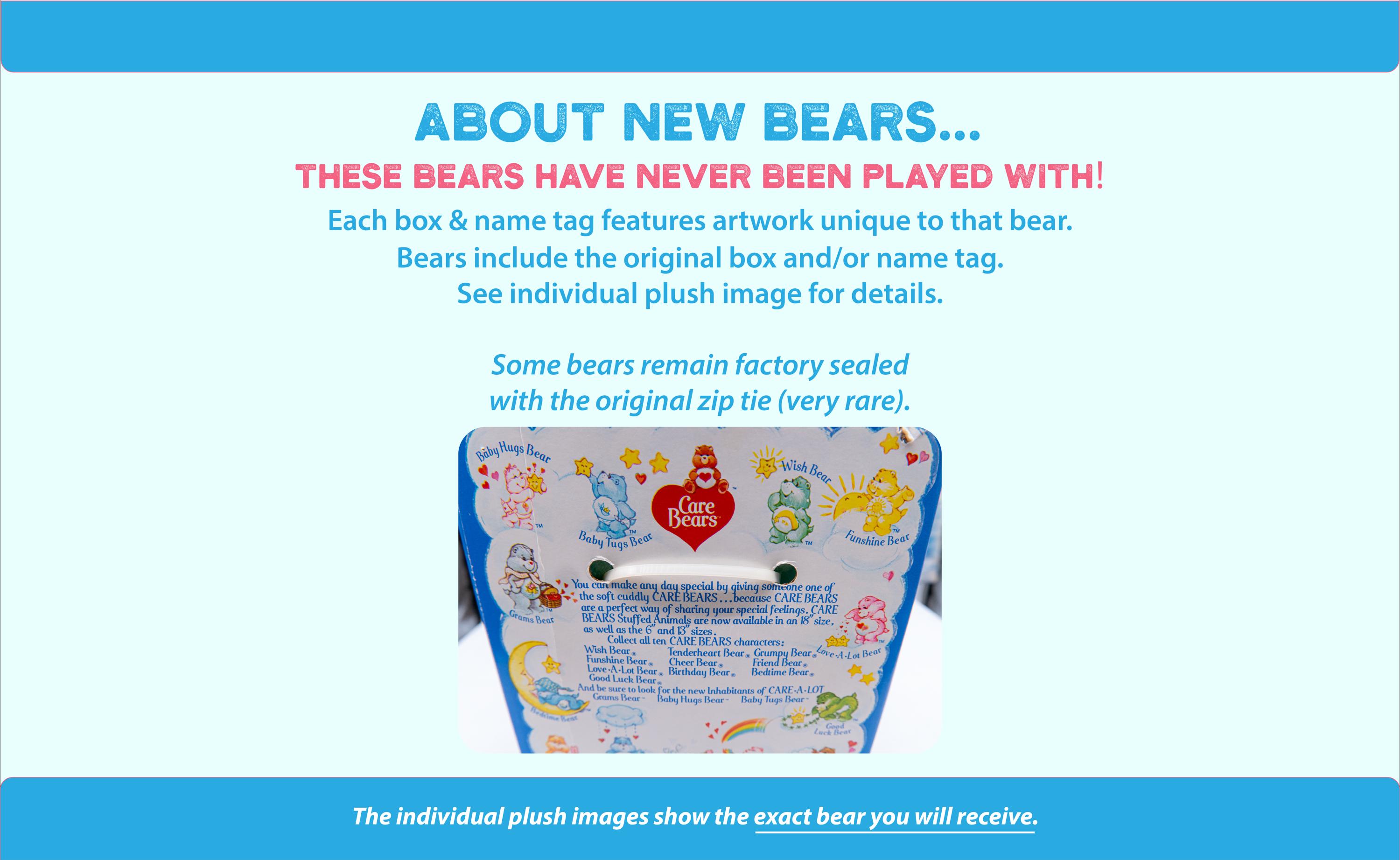 Felpa Care Bears Cousins XL Unisex - Girocollo, Manica Lunga, Nuova In Confezione