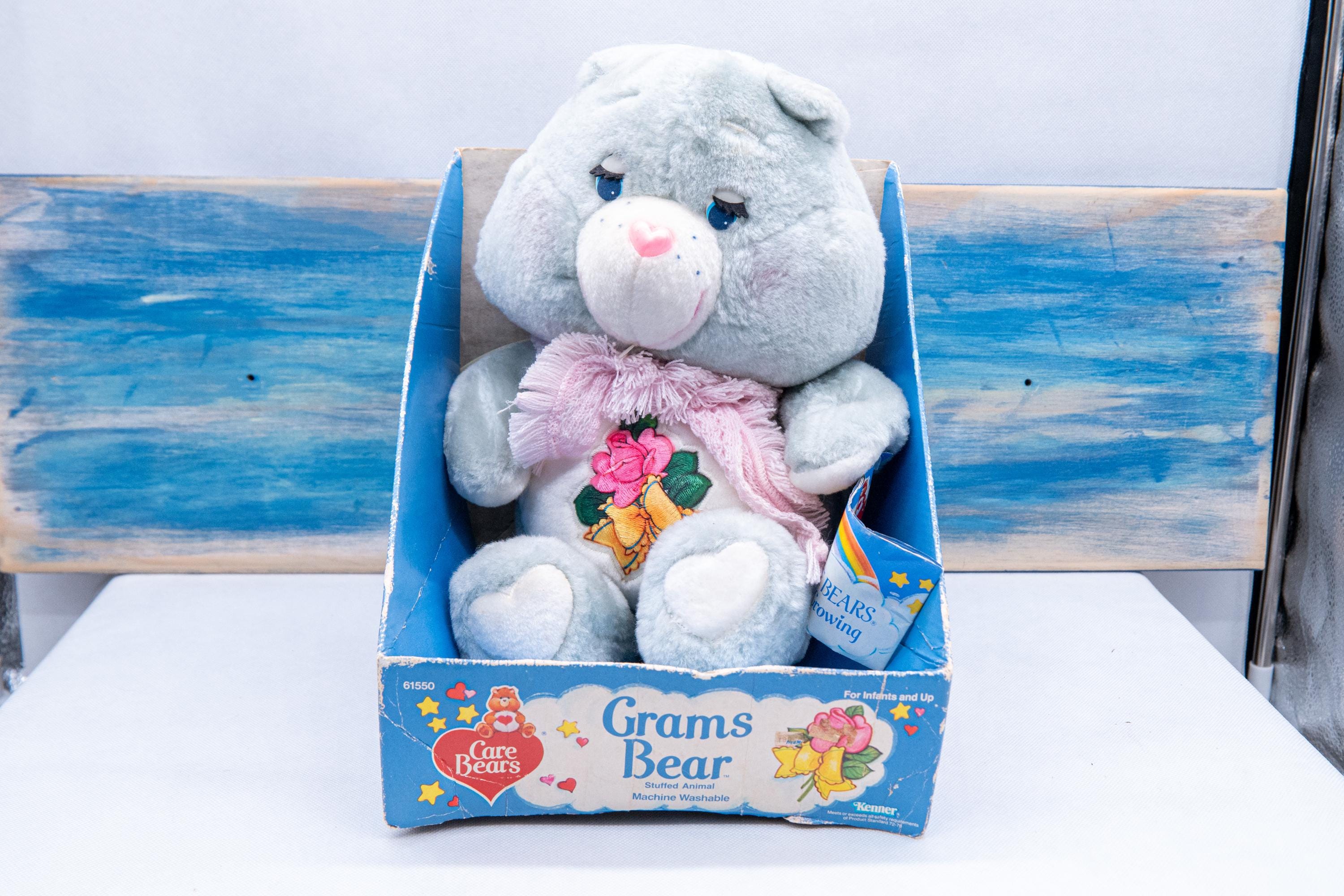 NEVER OPENED Vintage 1984 Care Bear™ Grams Bear, Plush Animals by