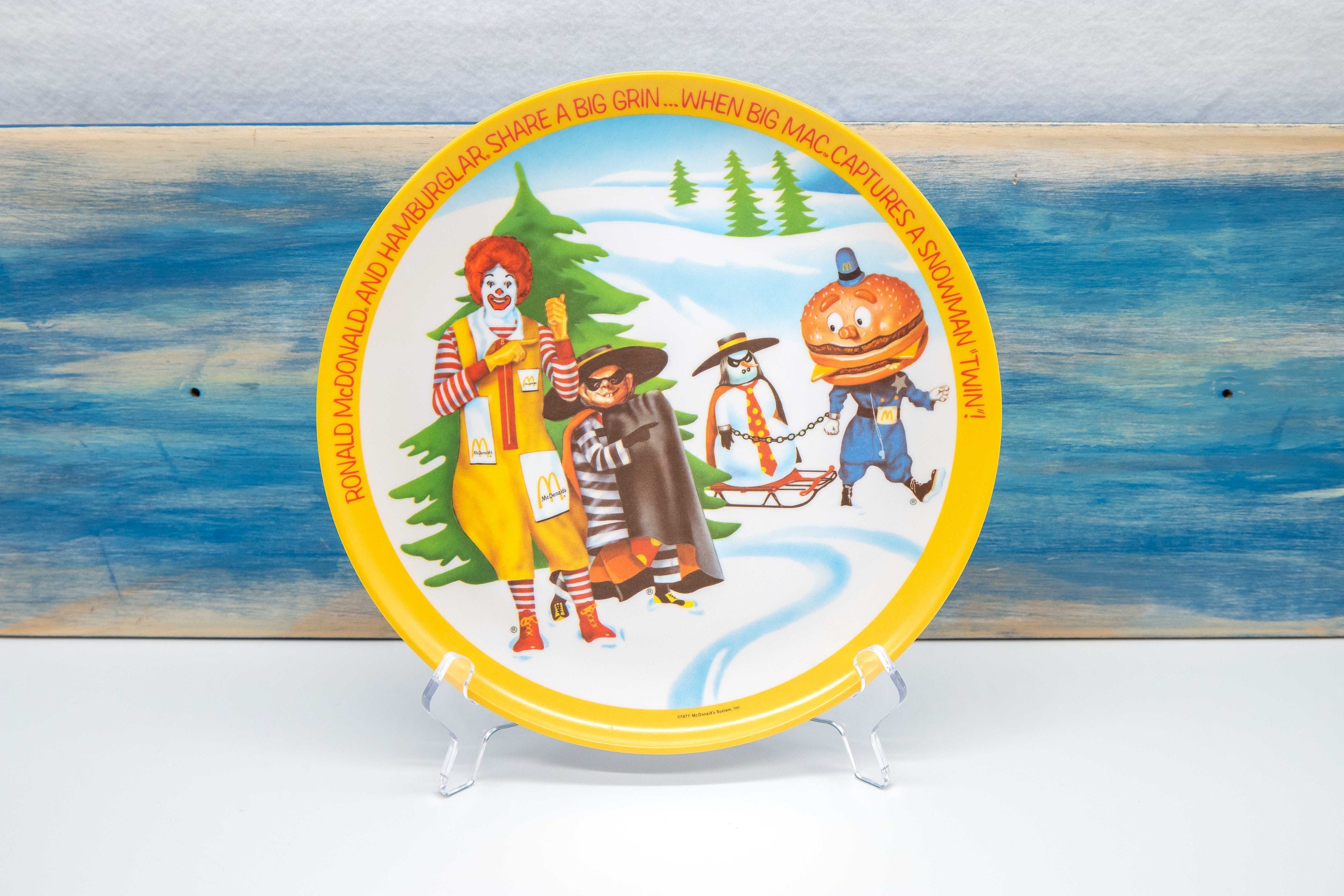 Vintage 1977 Ronald Mcdonald's 10