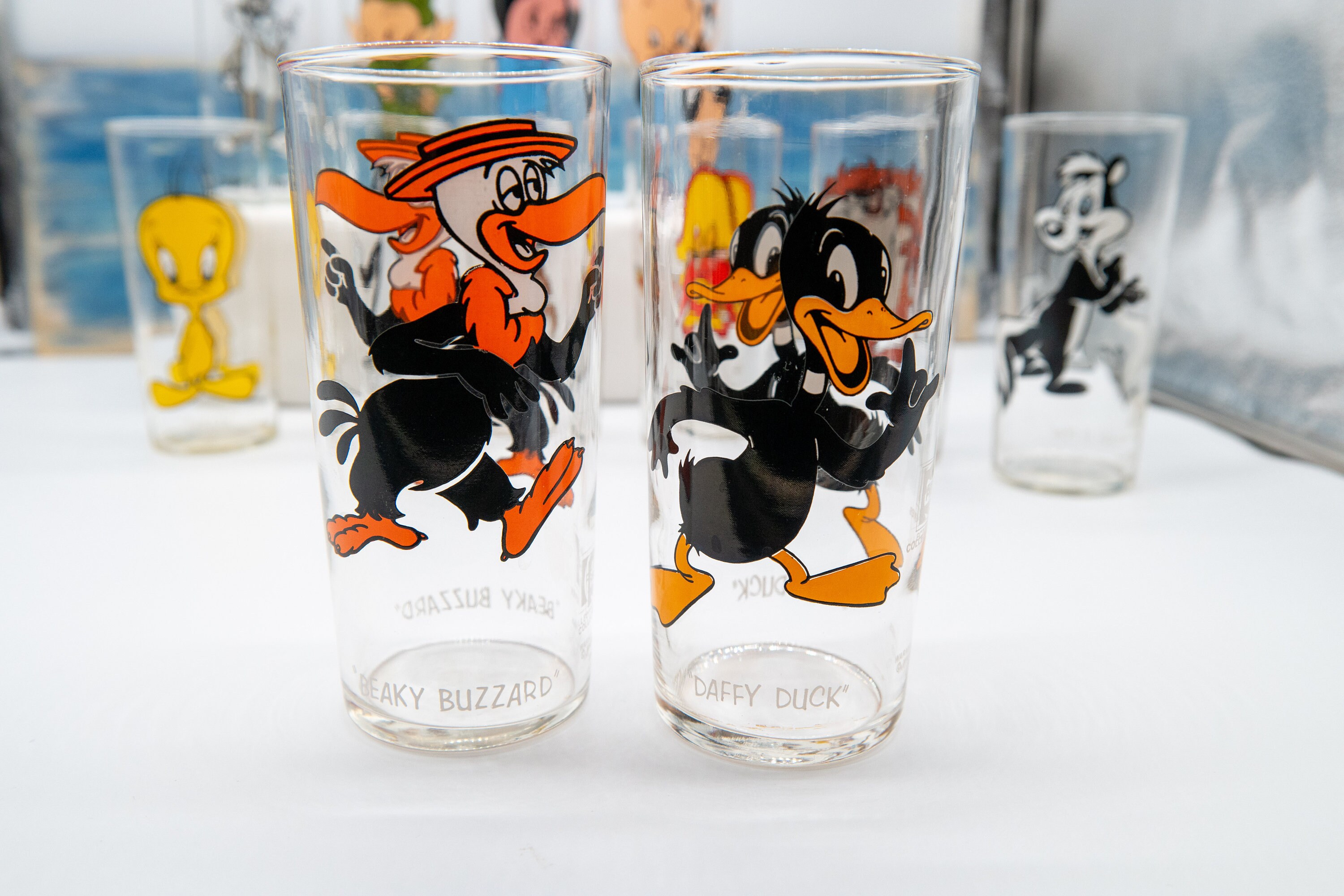 pepsi warner brothers glasses 1973
