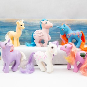Vintage 1980s My Little Pony Generation One G1 Early Ponies