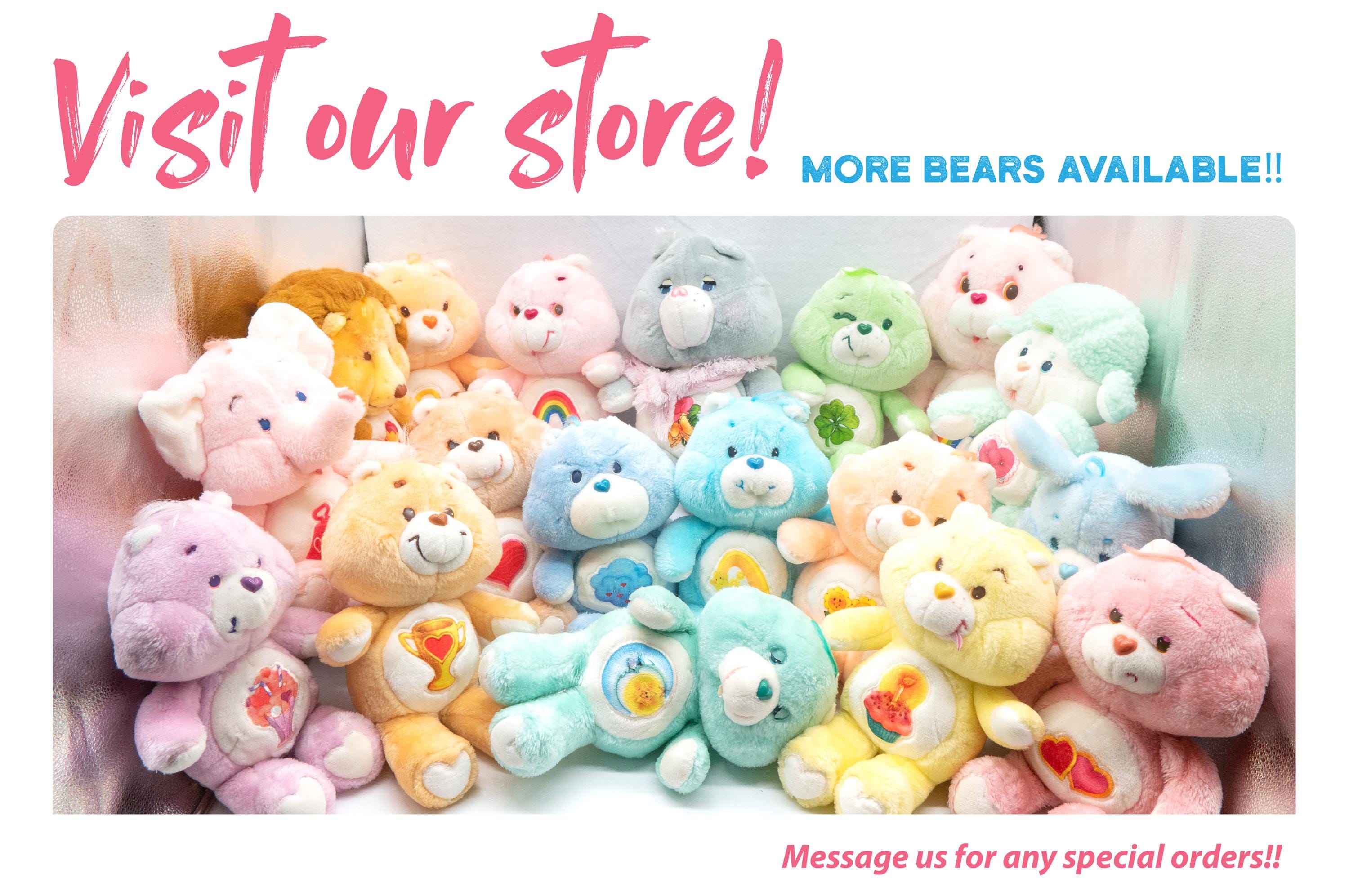 Vintage 1983 Care Bear™ Plush Animals by Kenner®, Year 1