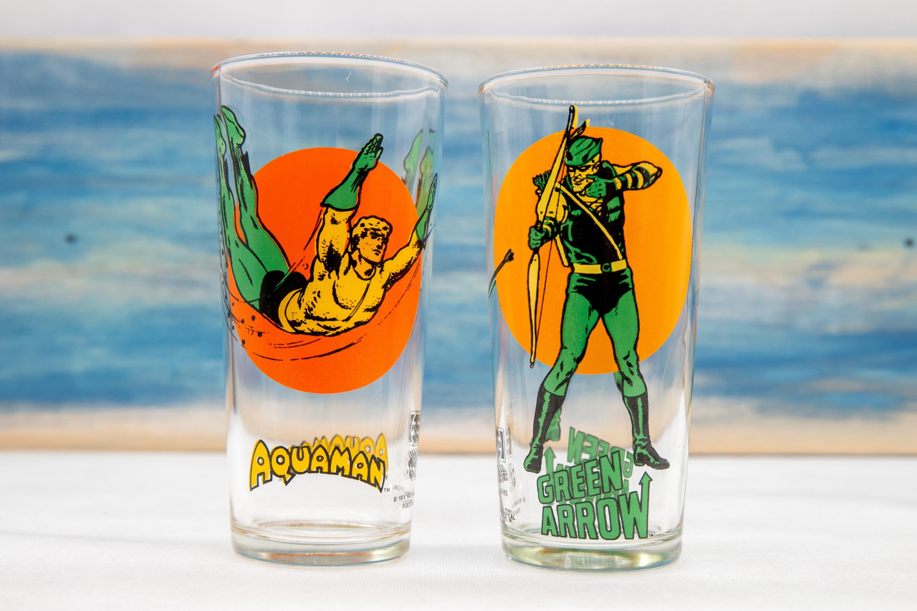 Vintage 1976 Pepsi Super Series DC Comics Superhero Drinking Vintage 1976 Pepsi Super Series DC Comics Superhero Drinking