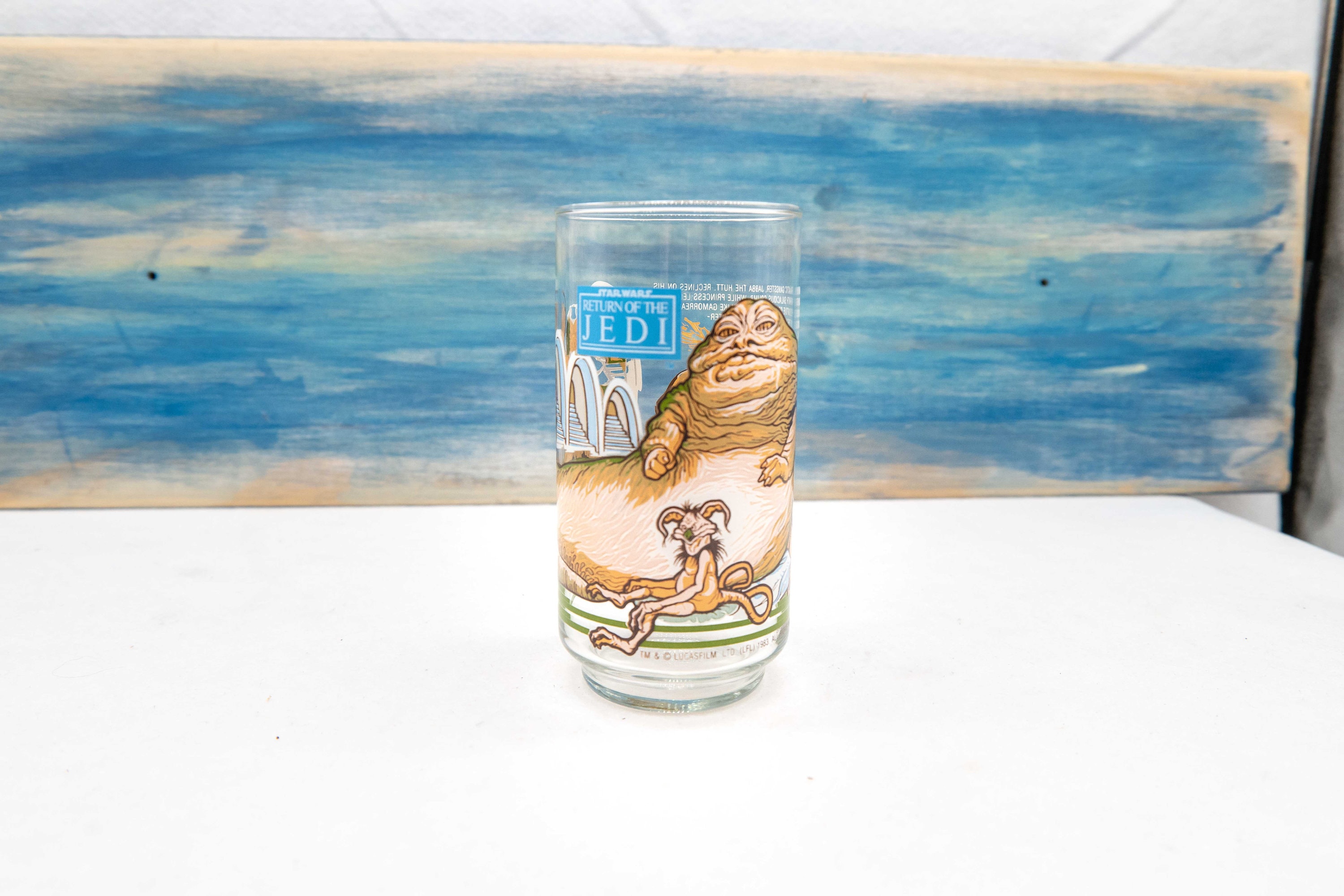 Star Wars Burger King Vintage Drinking Glass 1983 Return Of The Jedi J –  AGS Collectibles