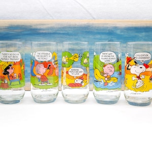Vintage 1983 McDonald’s Charlie Brown 'Camp Snoopy Collection' FREE SHIPPING