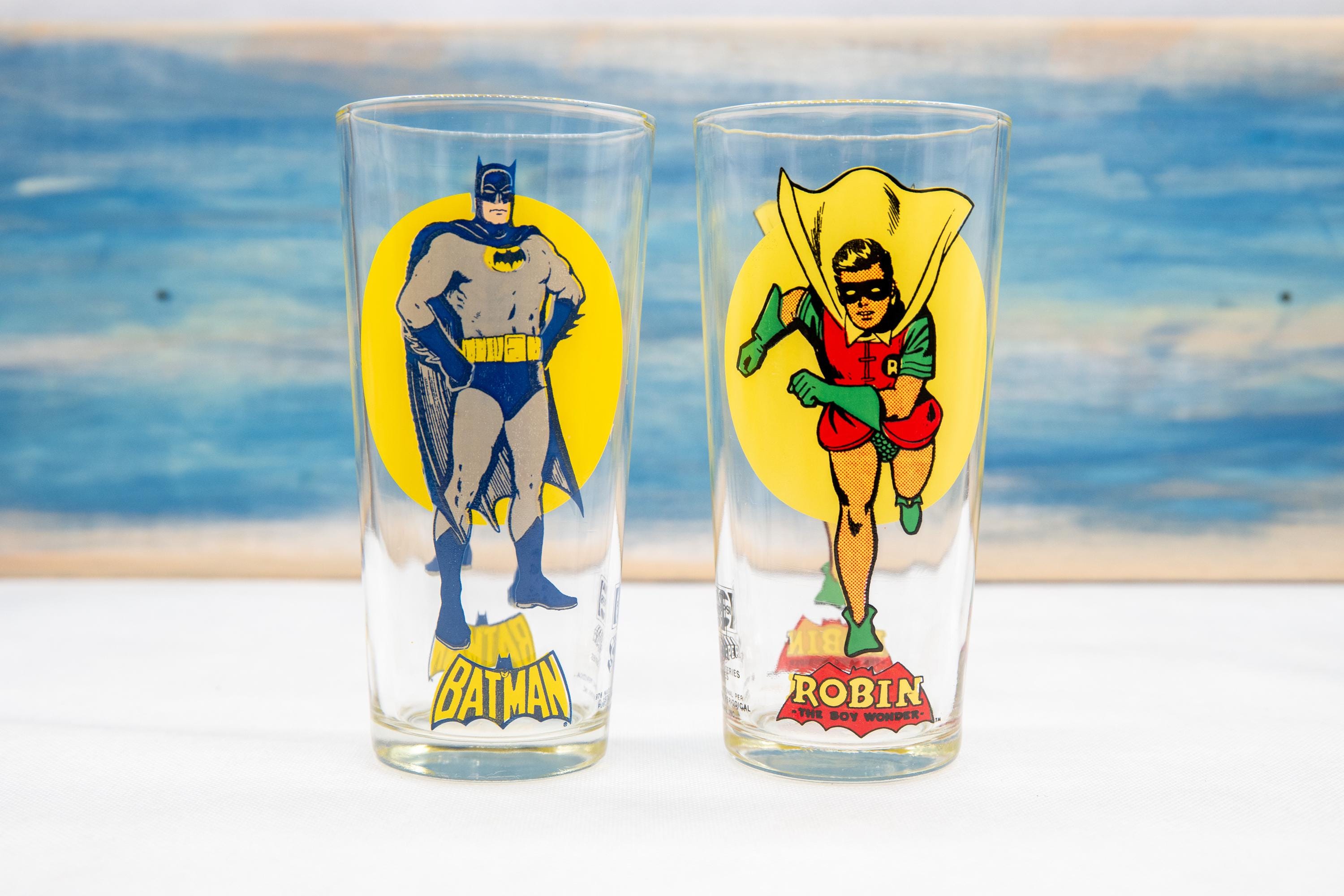 Vintage 1976 Pepsi Super Series DC Comics Superhero Drinking Vintage 1976 Pepsi Super Series DC Comics Superhero Drinking