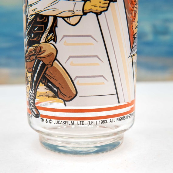 Vintage 1983 Burger King Return Of The Jedi Collectible Drinking Glass –  Vintage VTG