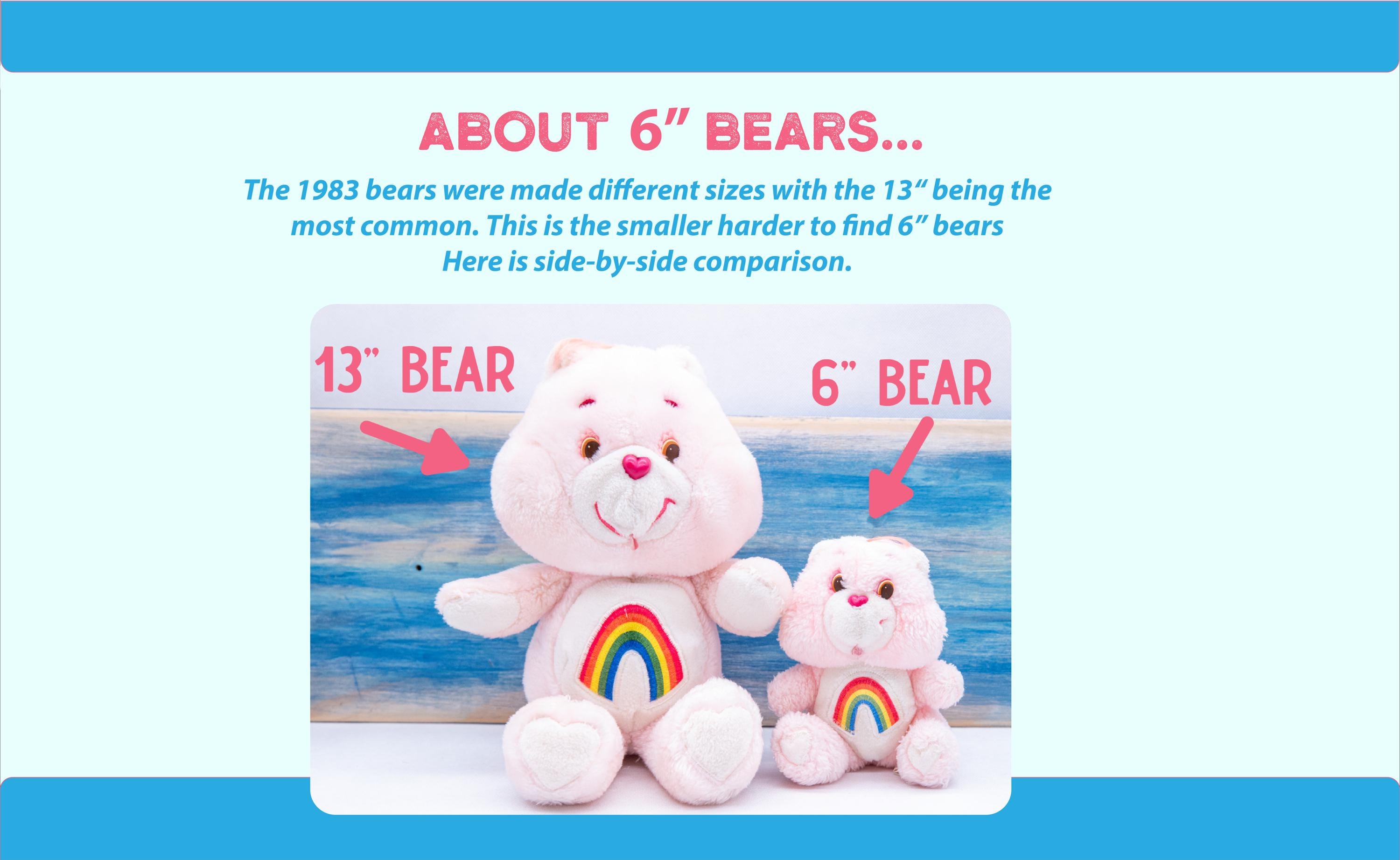Bisounours Care Bears Poseable Figure Kenner 1983 Bedtime Bear