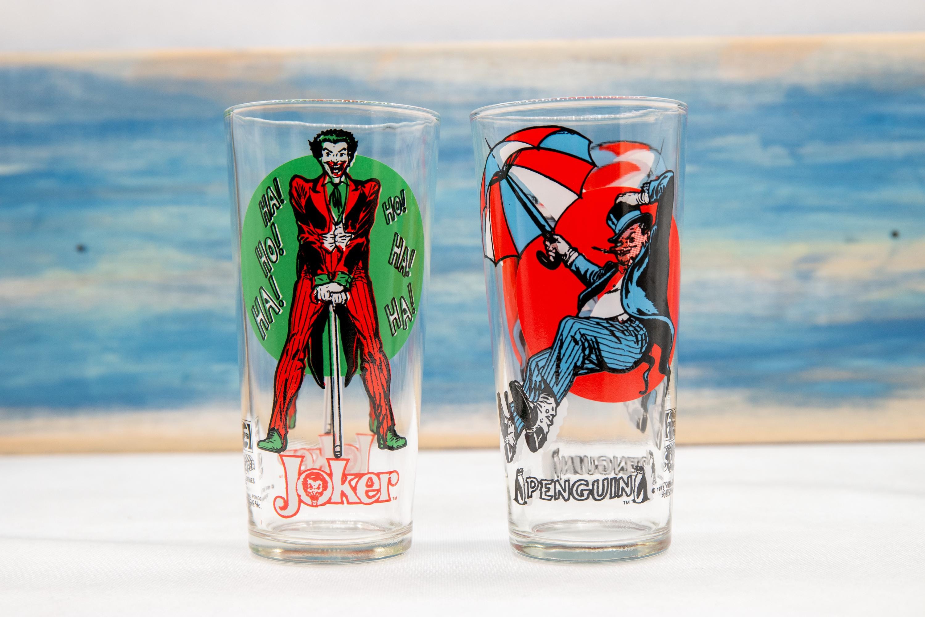 Vintage 1976 Pepsi Super Series DC Comics Superhero Drinking Vintage 1976 Pepsi Super Series DC Comics Superhero Drinking