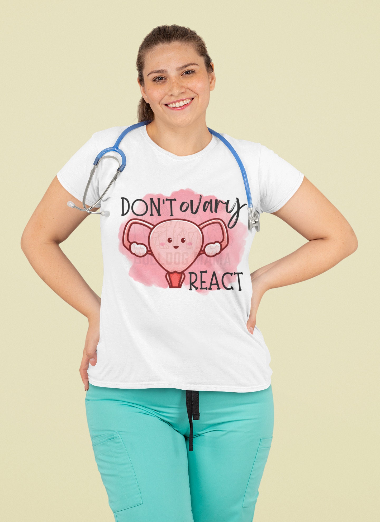 Don't Ovary React / OB Gyn Doctor / Female Anatomy Humor / Ovaries ...