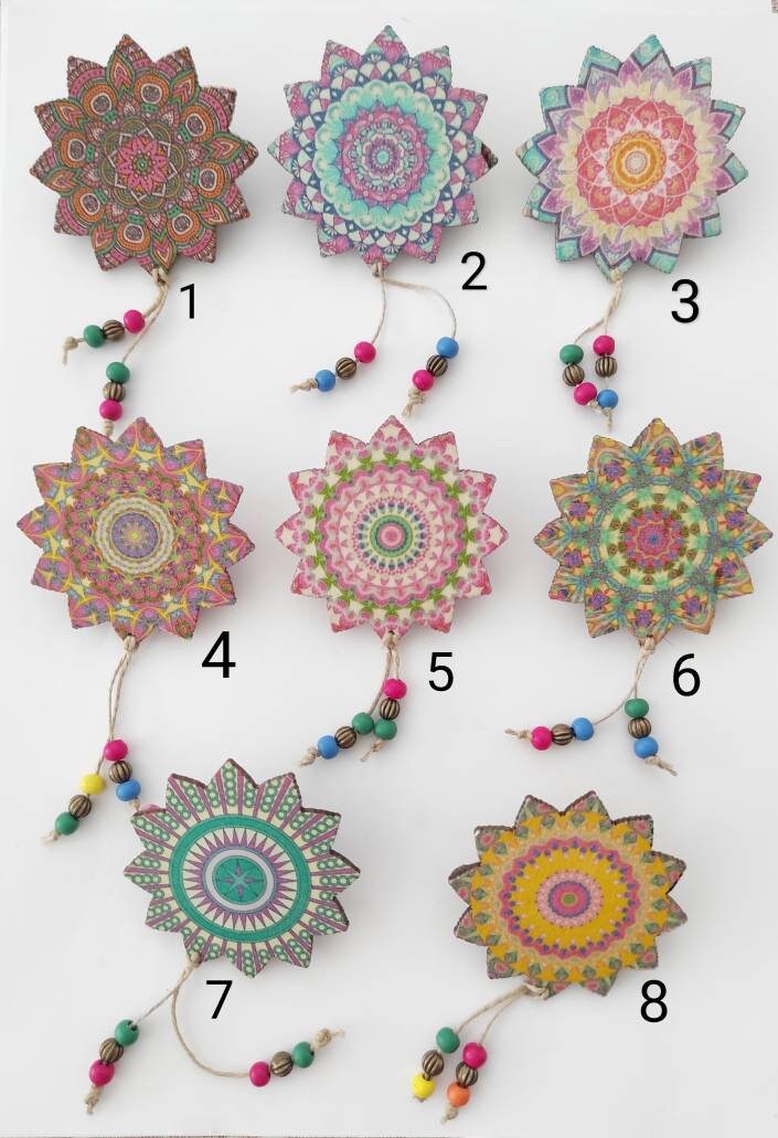 Sweater Clips, Shawl Clips, Mandala Brooch, Scarf Clip, Pullover