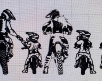 Dirt Bike Stickers - Etsy