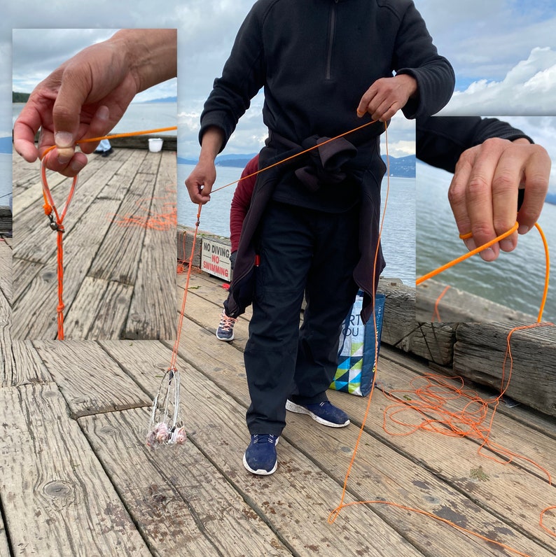 Casting Crab Traps/crab Nets/crabbing/handwoven/crab Etsy