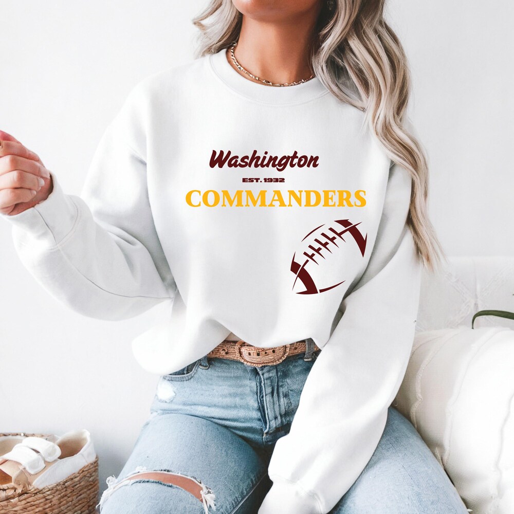 Fantasy Football, Game Day Shirt, Washington Commanders, Nfl Sweatshirt, Nfl Shirt, American Football,Washington Commanders Sweatshirt 4Fansport