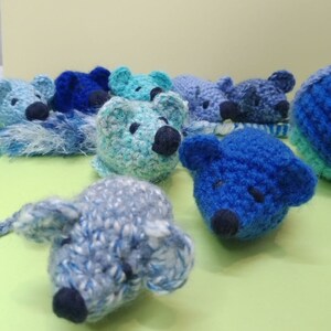 Crochet Cat Toy Set