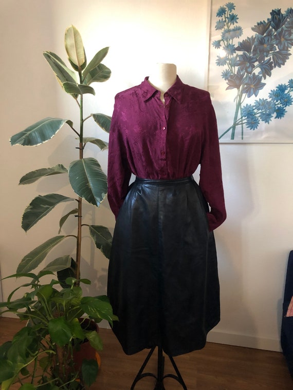 Leather skirt 70’s