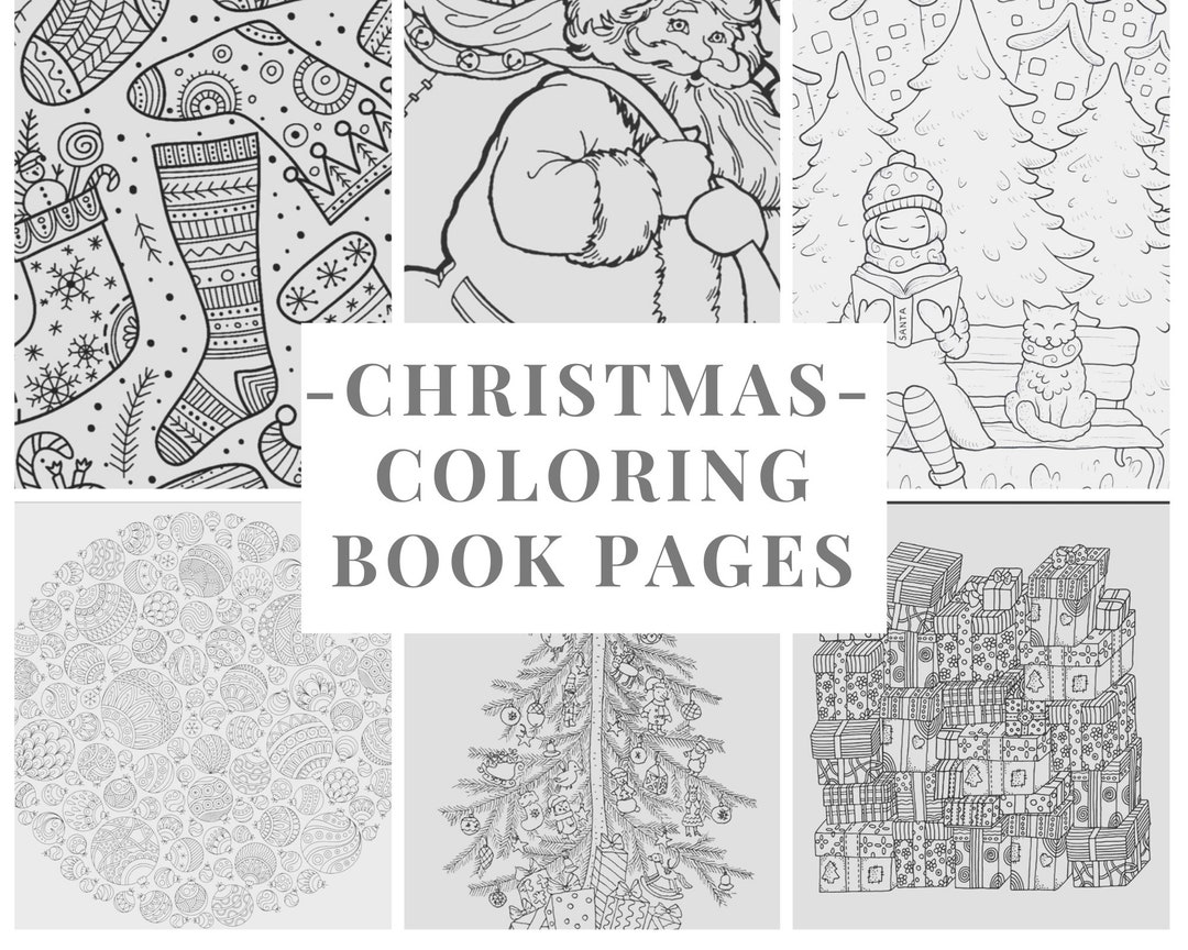 20 of the Best Christmas Coloring Pages Downloadable Prints Printable ...