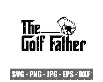 Golf Dad Svg Etsy