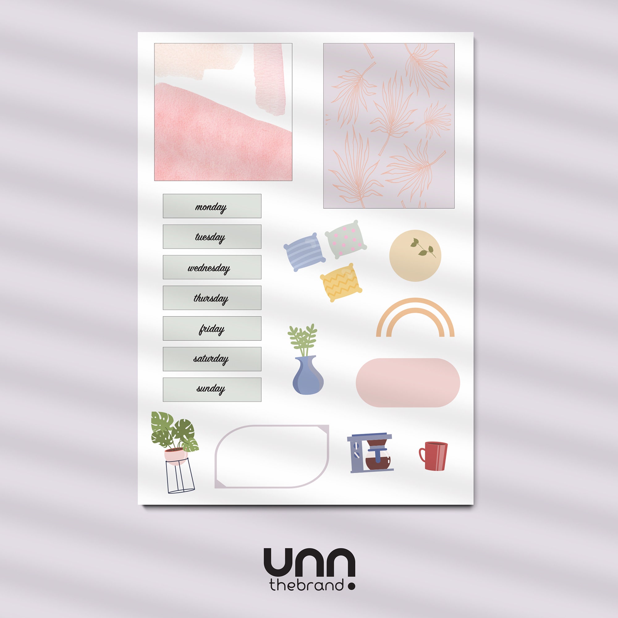 9_ Printable stationery kit for journaling or planning Etsy