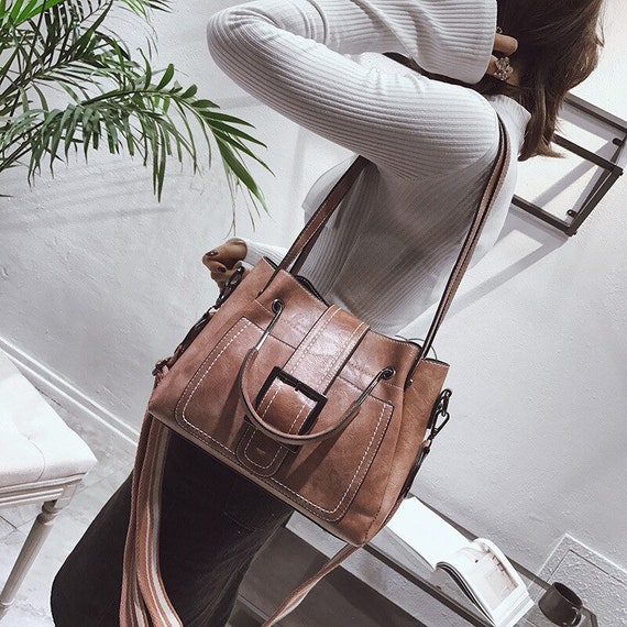 Shoulder Bags For Women Shoulder Bag Female Leather Flap Cheap Etsy