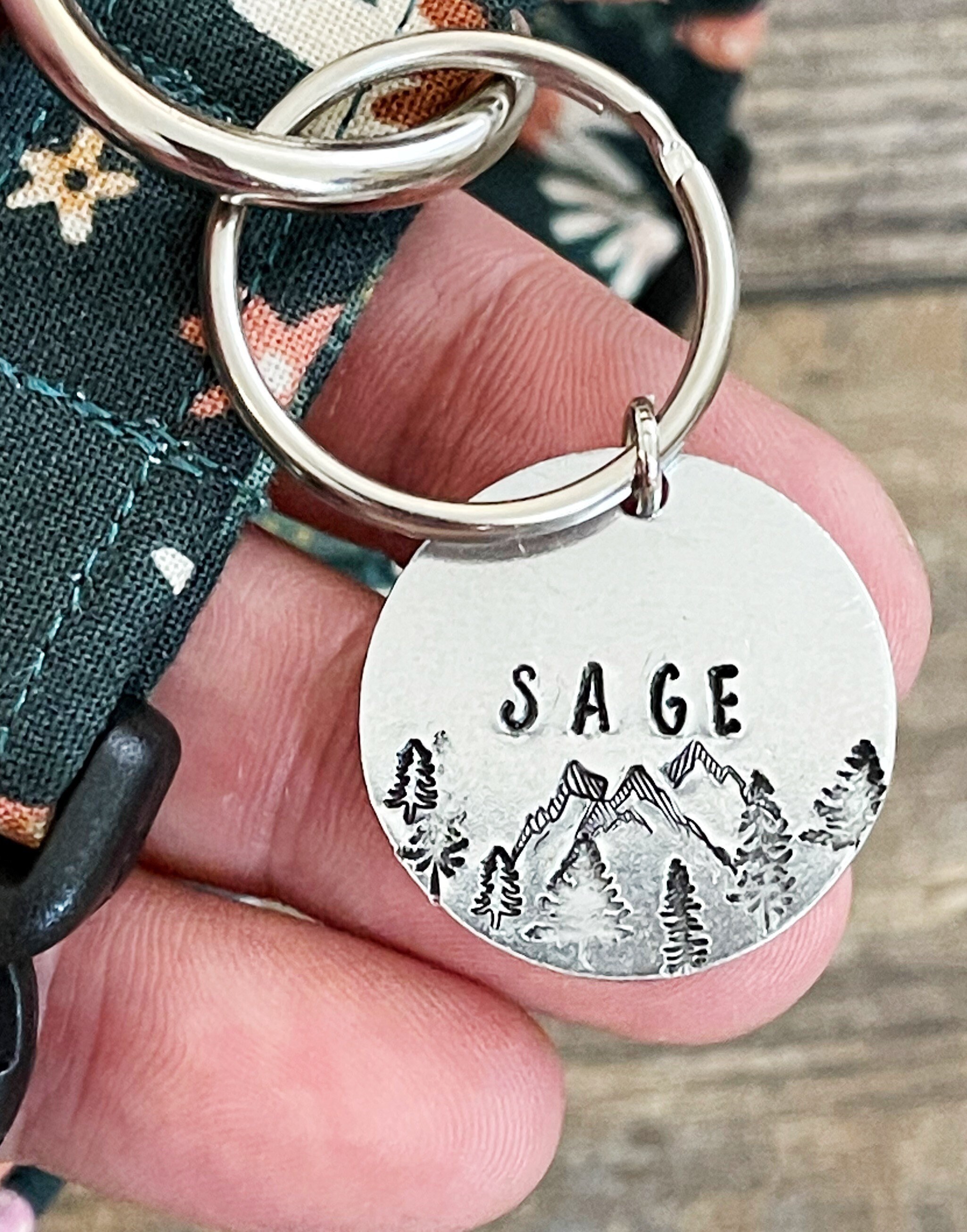 Dog tag dog collar tag personalized tag custom dog tag Etsy