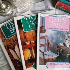 Fascinating Times Past magazines - vintage lifestyles curios collectibles antiques ephemera for junk journaling or collage