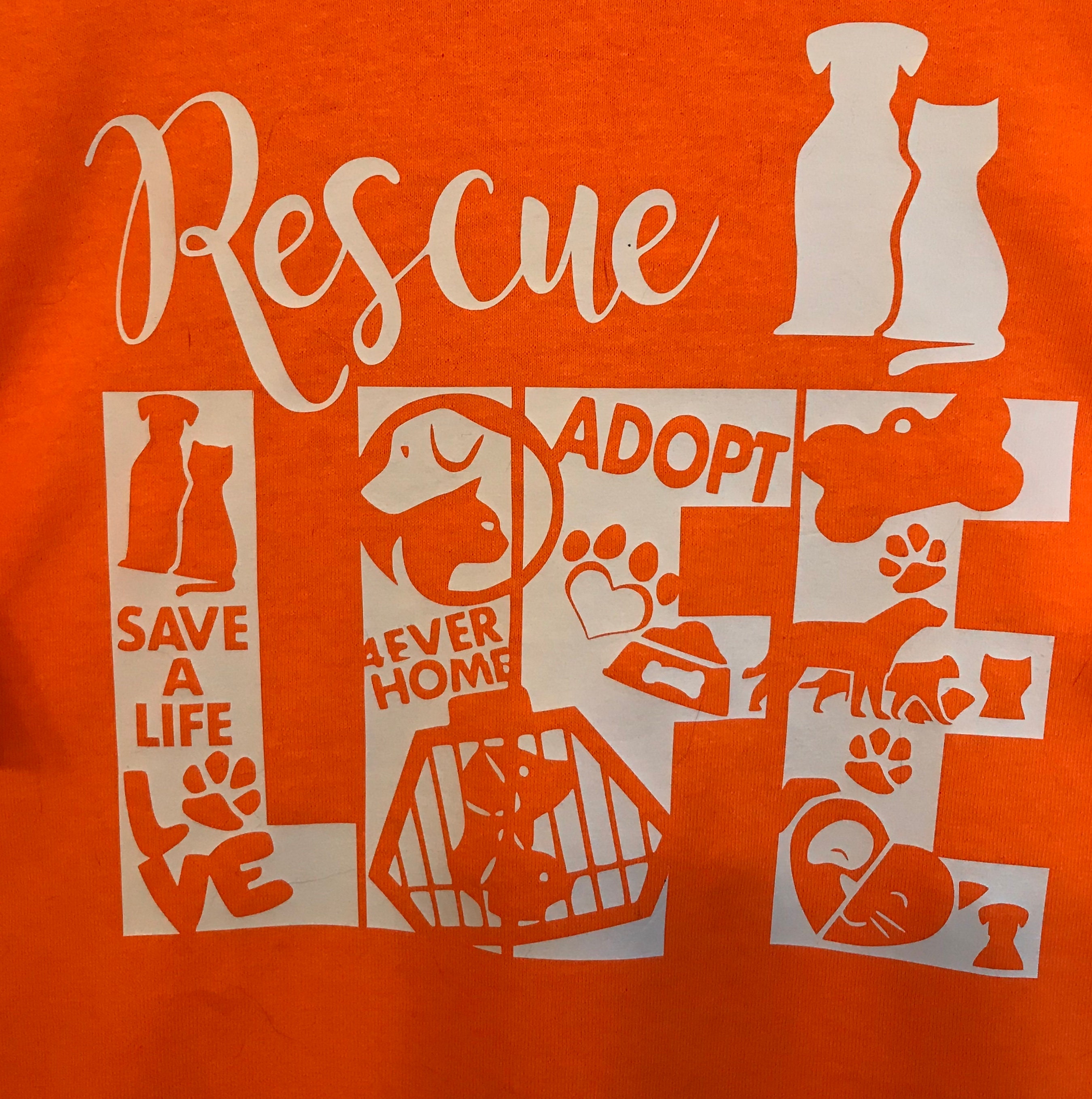 Animal Rescue T Shirt Etsy
