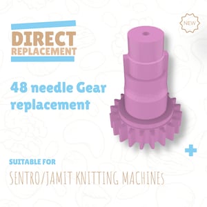 48 Needle Sentro/Jamit Handle 20 pin Gear replacement