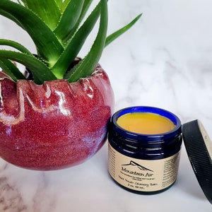 Plant Power Cleansing Balm, 2 oz., Facial Cleanser, Organic, Glowing Skin, Moisturizing, Mother's Day, Shower Favors, Bridesmaid, Handmade