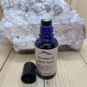 Relief Bomb, Relief Roller, Organic, Muscle Relief, Anti-inflammatory, Pain Relief, Gift, Sustainable, All Natural, Handmade, Essential Oils