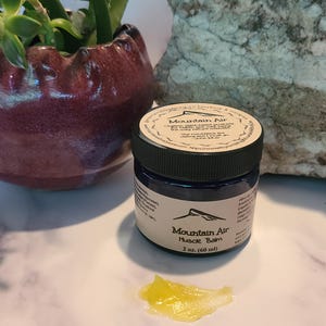 Muscle Balm, 2 oz, Organic, Muscle Rub, Gift, Sustainable & Responsibly Sourced, Yoga Balm, Handmade, Gift for Athletes, Gardeners