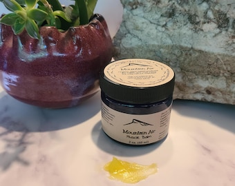 Bálsamo muscular orgánico, masaje post-entrenamiento, hecho a mano (113 g)