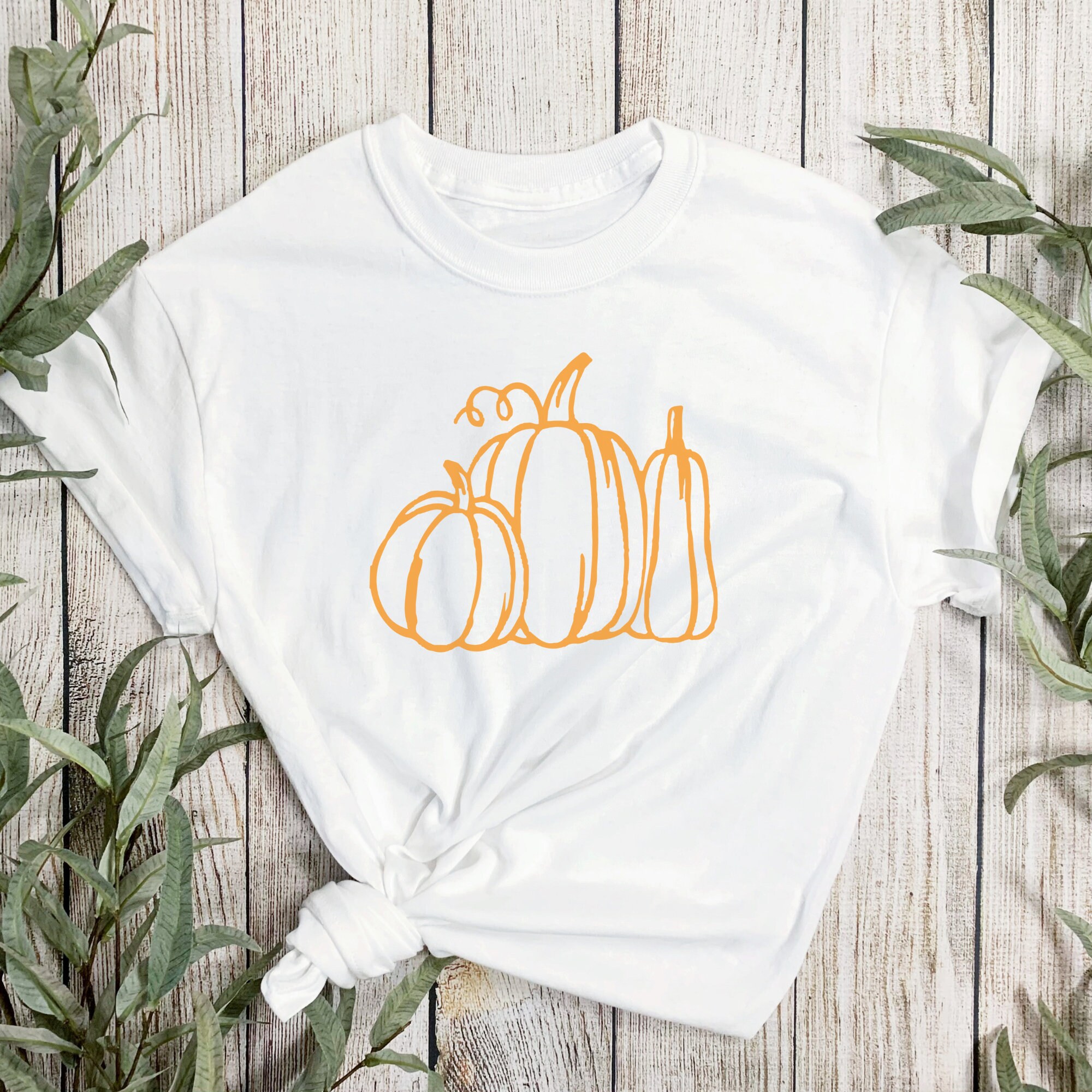 Pumpkin T-Shirt Halloween Shirt Screen print shirt Foodie | Etsy