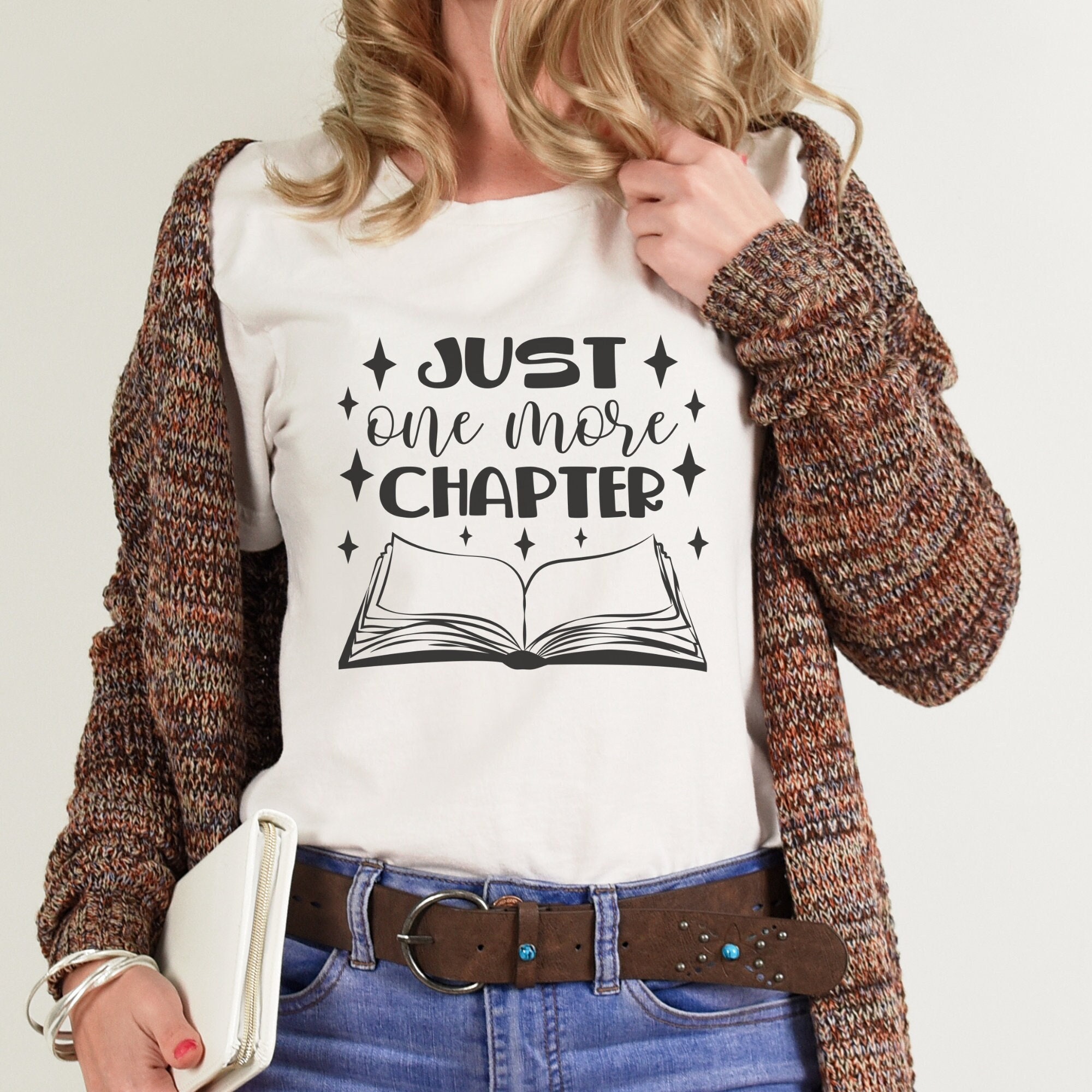 Just One More Chapter Shirt Book Lover Gift Book Nerd Shirt | Etsy