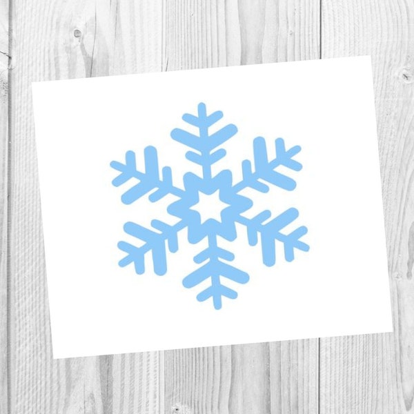 Snowflake Vinyl Decal | Christmas Decal | Snowflake Sticker | Snow Decals | Christmas 2023 Decal || Christmas Snowflake || Snowflakes