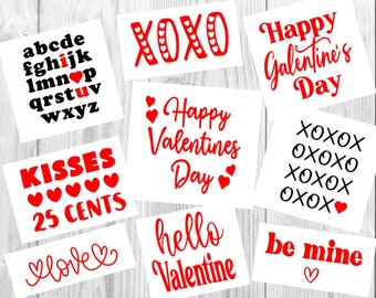 Valentine's Day Decals | Galentine's Day Decal| Happy Valentine's Day Decal | Valentine's Stickers | XOXO Decal | Be Mine Decal | Love Decal