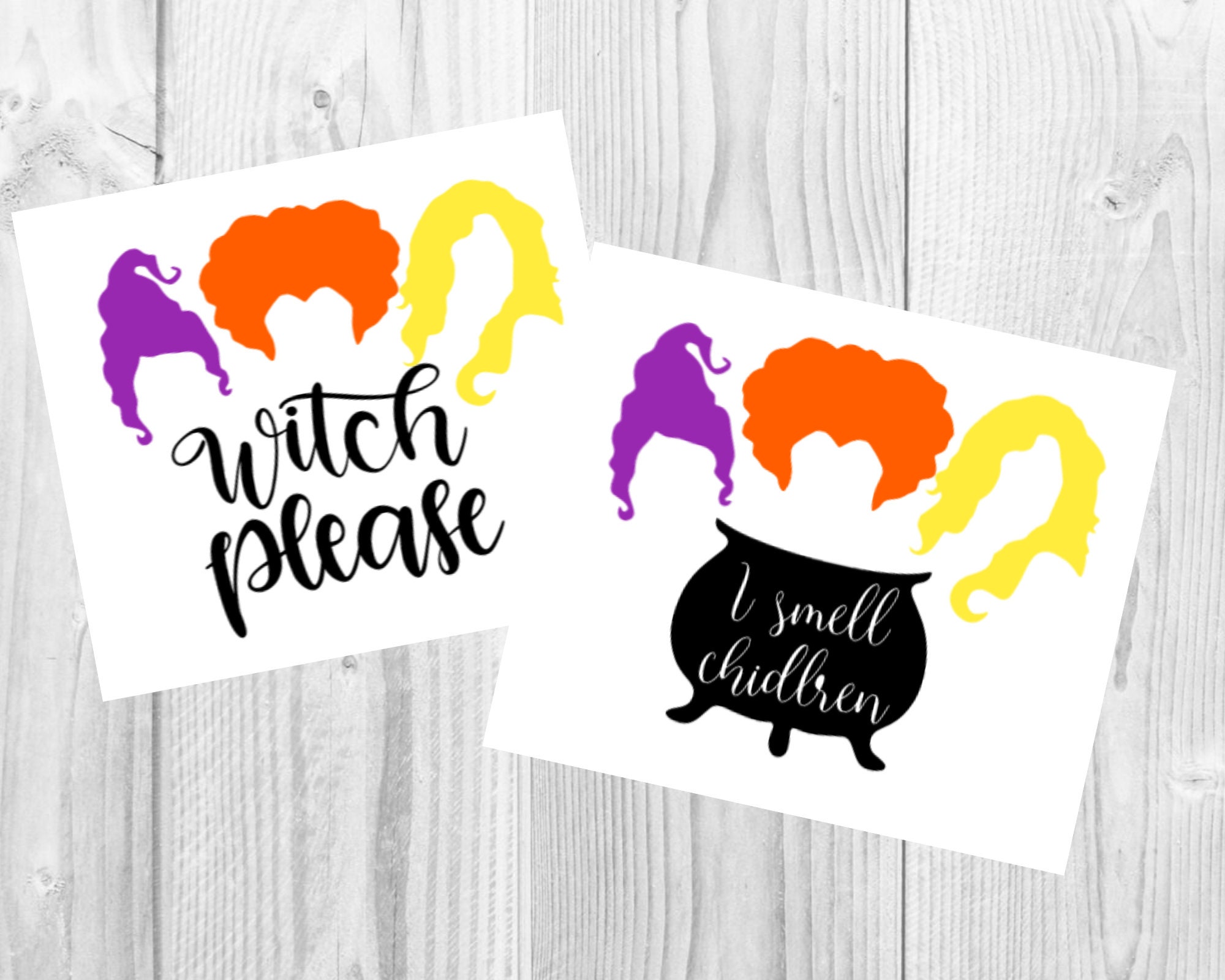 Hocus Pocus Inspired Decals Sanderson Sisters Decal Etsy