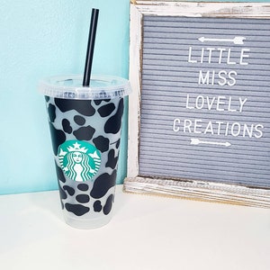 Blue Cheetah Print Starbucks Cup – Ally's Finds