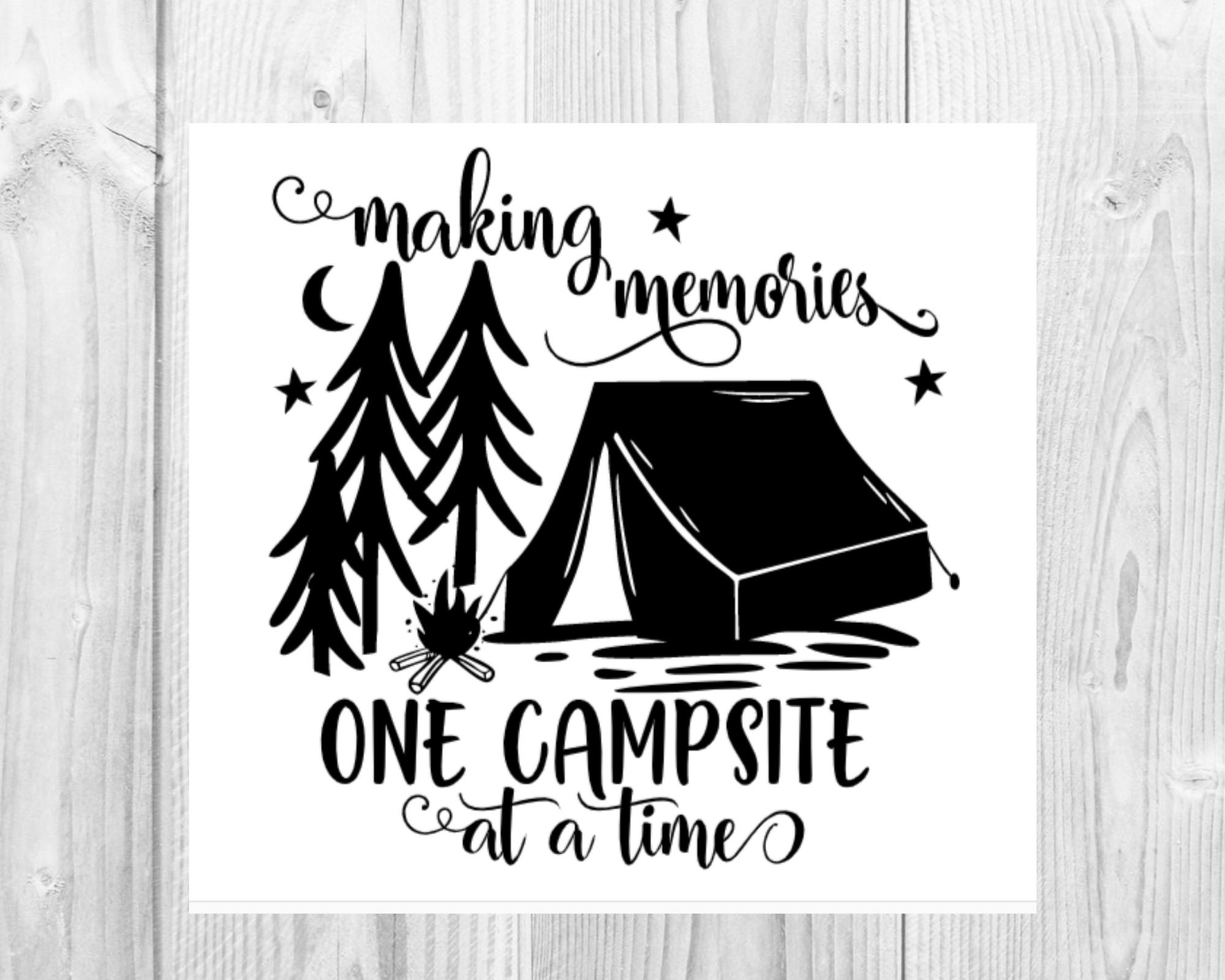 Camping Decals Camper Decals RV Decal Camper Decal Etsy