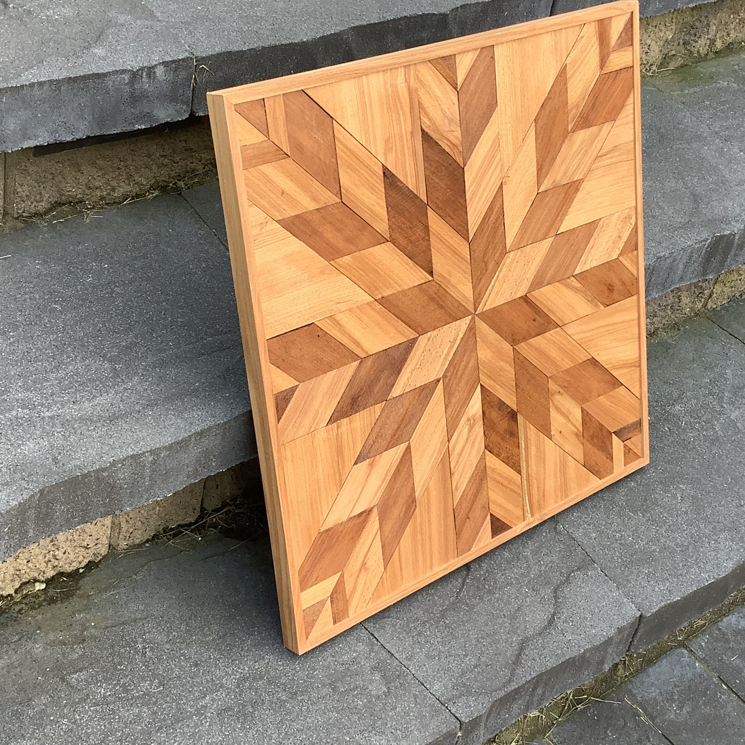 Wall Art, Wood Tile Mosaic Etsy