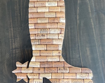 Cowboy Boot Wall Decor: Western Themed Wall  Art