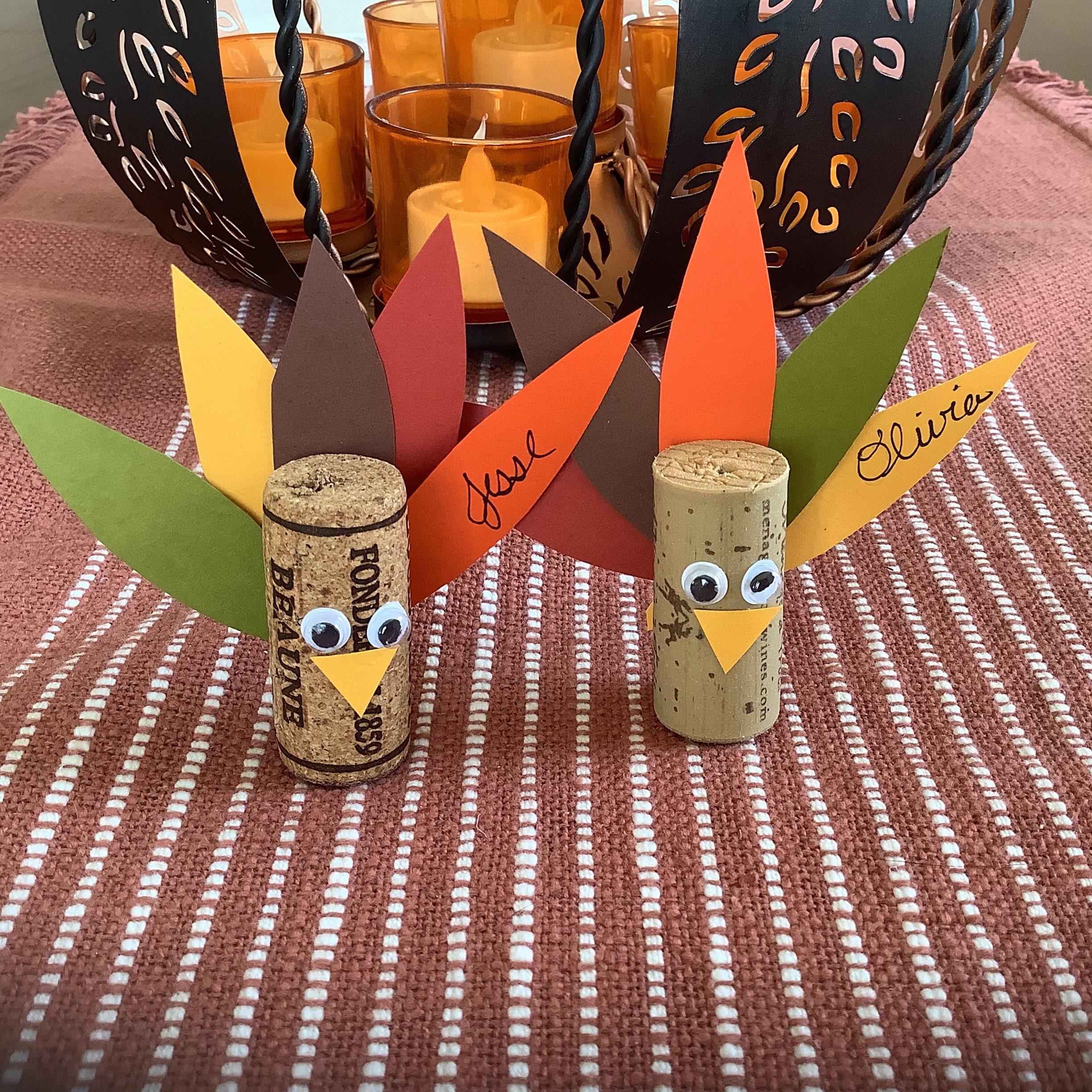 22 Creative Cork Crafts for Kids: Perfect For All Ages 7 DIY Thanksgiving Turkey Craft Kit, Cork Place Card